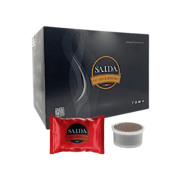 Capsule Saida Gusto Espresso Compatibili Espresso Point, miscela Red Dek