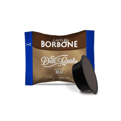 Capsule Caffè Borbone compatibili A Modo Mio, Don Carlo miscela Blu