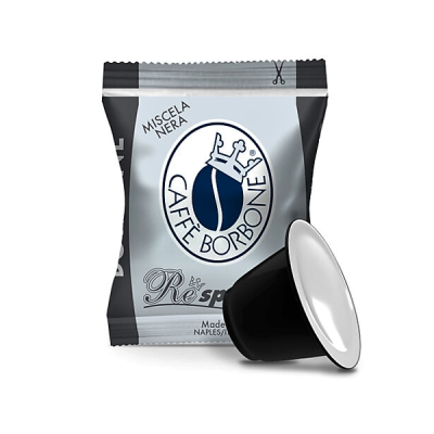 Capsule Caffè Borbone compatibili Nespresso, Respresso miscela Nera