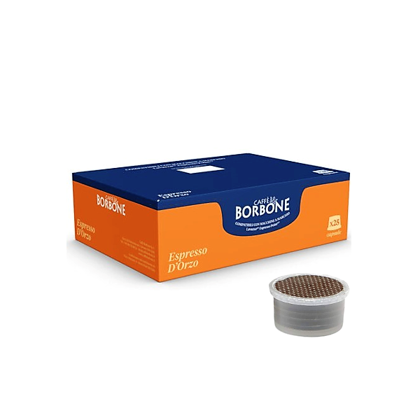 Caffe dOrzo in Capsule compatibili lavazza espresso point - Caffe Borbone - 25 pezzi