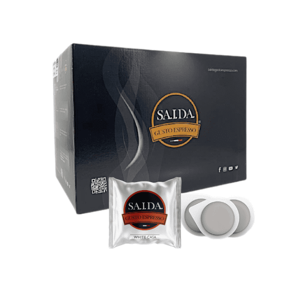 Cialde Saida Gusto Espresso - formato ESE 44 - miscela White Casa