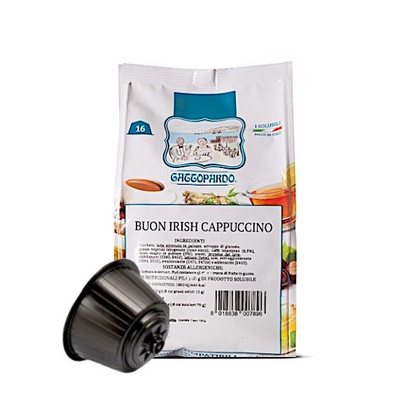 Cappuccino in Capsule Gattopardo Compatibili Dolce Gusto