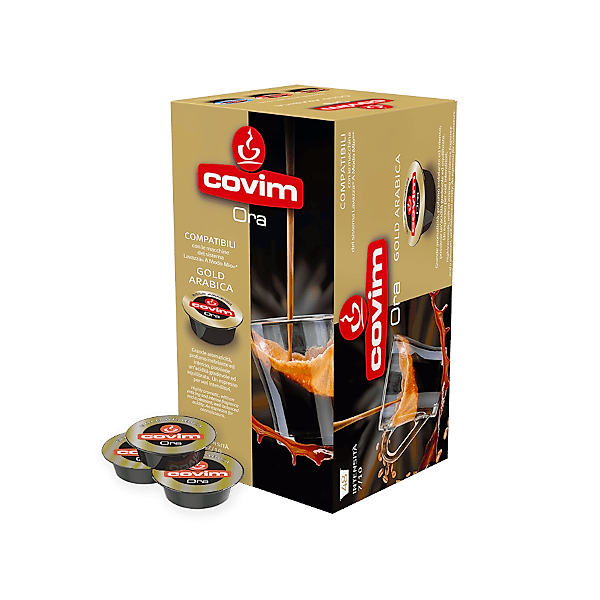 Capsule Caffè Covim Compatibili A Modo Mio - miscela Gold Arabica