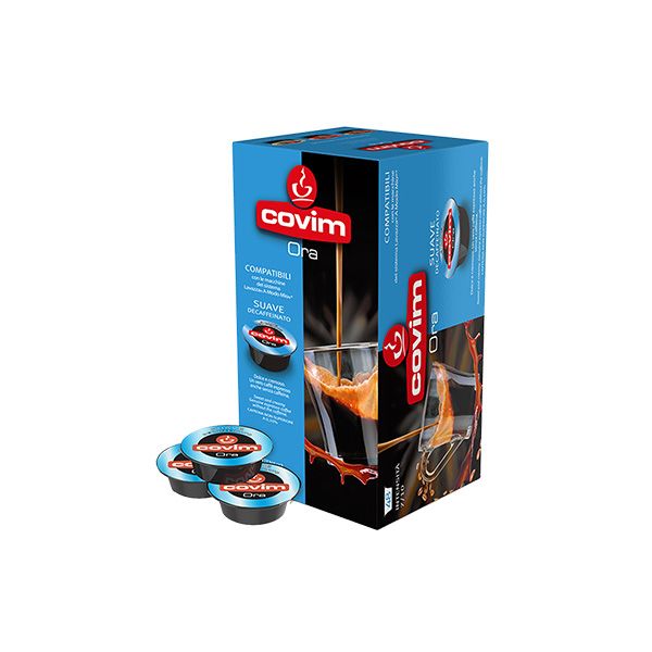 Capsule Caffè Covim Compatibili A Modo Mio - miscela Suave Decaffeinato