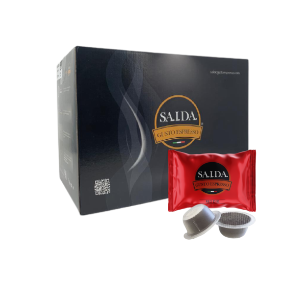 Capsule Saida Gusto Espresso compatibili con Bialetti - miscela Red Dek