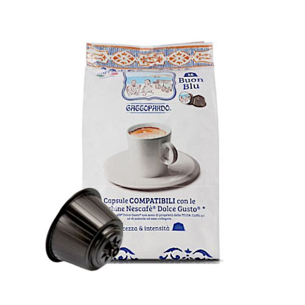 Capsule Compatibili Nescafè Dolce Gusto - Caffè Gattopardo - miscela Blu