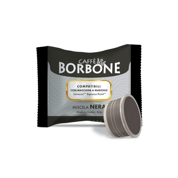 Capsule Caffè Borbone Compatibili Lavazza Espresso Point - Miscela Nera