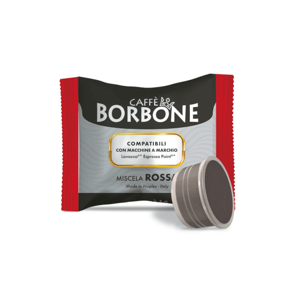 Capsule Caffè Borbone Compatibili Lavazza Espresso Point - Miscela Rossa