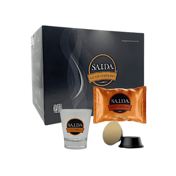 Capsule Compatibili Lavazza Firma - Saida Gusto Espresso - miscela Orange Crema