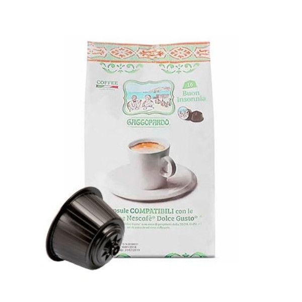 Capsule Compatibili Nescafè Dolce Gusto - Caffè Gattopardo - miscela Insonnia
