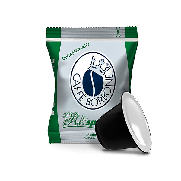 Capsule Caffè Borbone compatibili Nespresso - Respresso miscela Dek