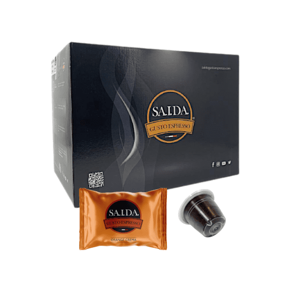Capsule Compatibili Nespresso - Saida Caffè - Miscela Orange Crema