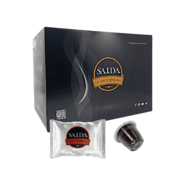 Capsule Compatibile Nespresso - Saida Caffè - Miscela White Casa