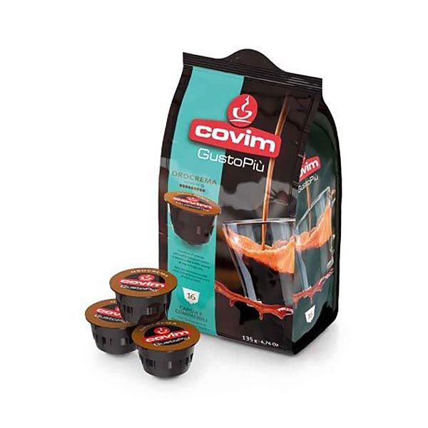 Capsule Caffè Covim Compatibili con Nescafè Dolce Gusto - miscela Oro Crema