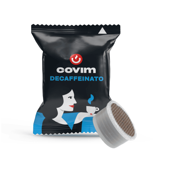 Capsule Caffè Covim Compatibili Lavazza Espresso Point - miscela Suave Decaffeinato