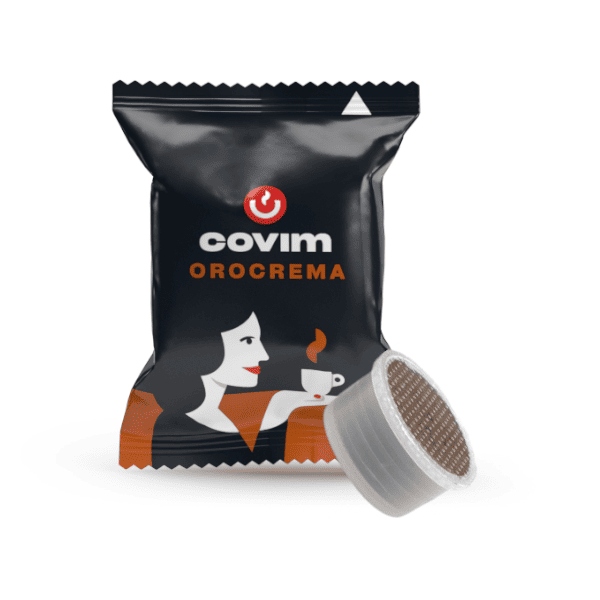 Capsule Caffè Covim Compatibili Lavazza Espresso Point - miscela Oro Crema