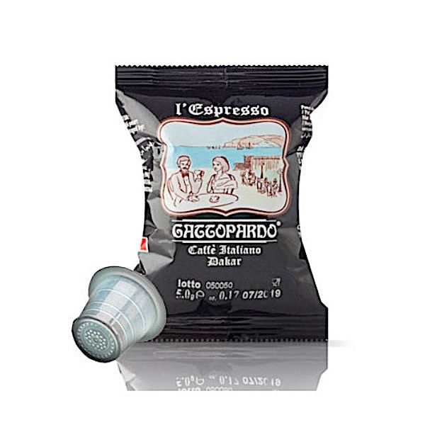 Capsule caffè Gattopardo compatibili Nespresso - miscela Dakar