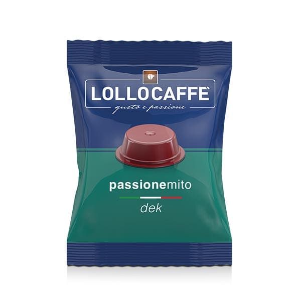 Capsule Compatibili A Modo Mio - Lollo Caffè - Passione Mio Miscela Dek