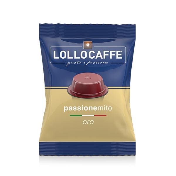 Capsule Compatibili A Modo Mio - Lollo Caffè - Passione Mio Miscela Oro