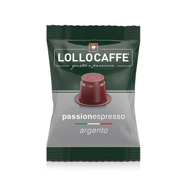 Capsule Lollo Caffè - Compatibili Nespresso - Passionespresso Argento