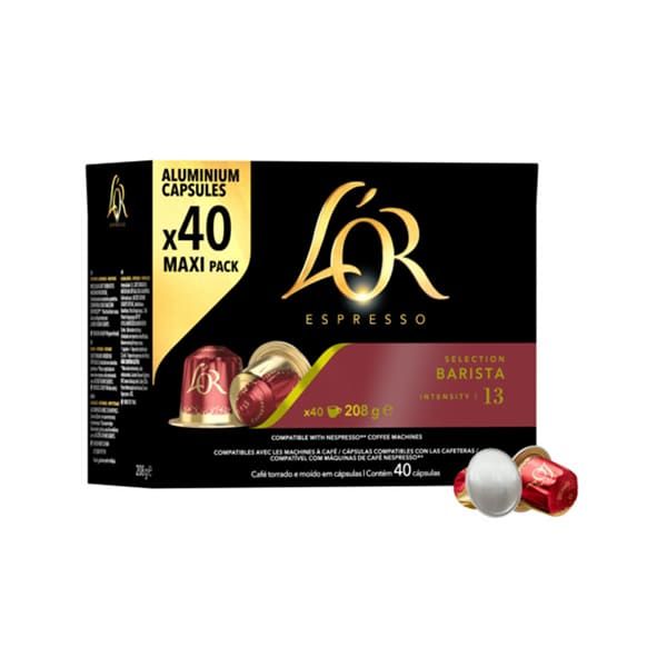 Capsule LOR in alluminio - Espresso Barista - compatibili con Nespresso