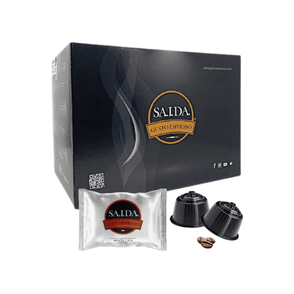 Capsule Saida Gusto Espresso Compatibili Dolce Gusto - Miscela White Casa
