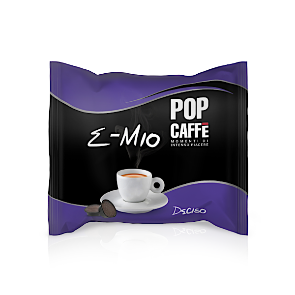 Capsule Compatibili A Modo Mio - Pop Caffè - E-Mio Deciso