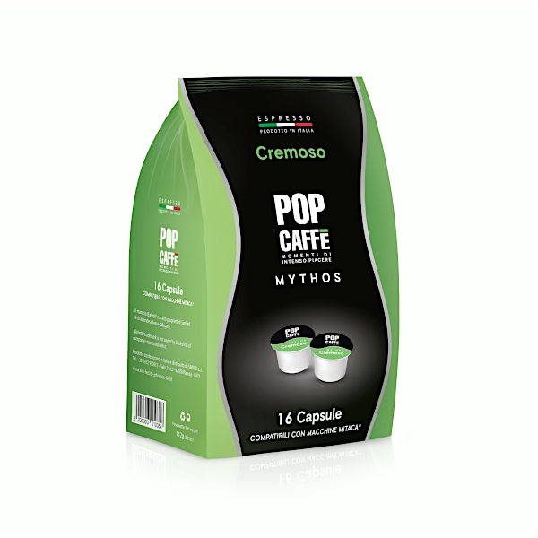 Capsule Pop Caffè Compatibili con Mitaca - Mythos Cremoso