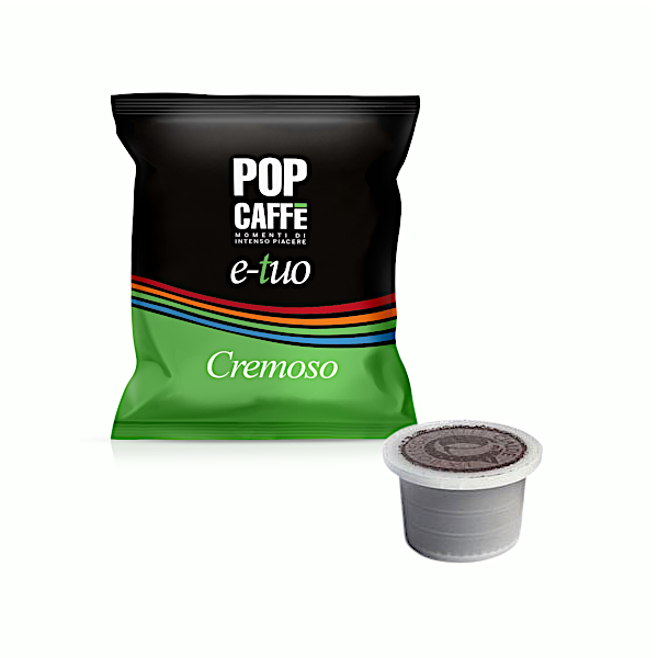 Capsule Pop Caffè Compatibili con Fior Fiore Coop - E-Tuo Cremoso