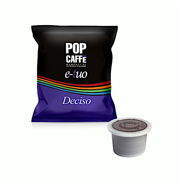 Capsule Pop Caffè Compatibili con Fior Fiore Coop - E-Tuo Deciso