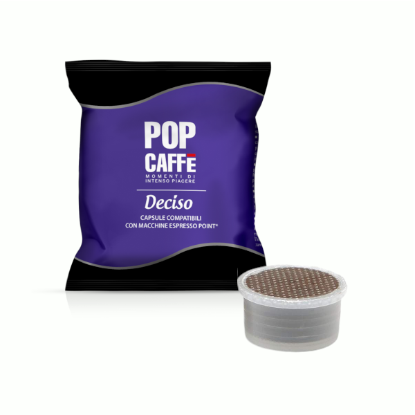 Capsule Pop Caffè Compatibili Lavazza Espresso Point - miscela Deciso