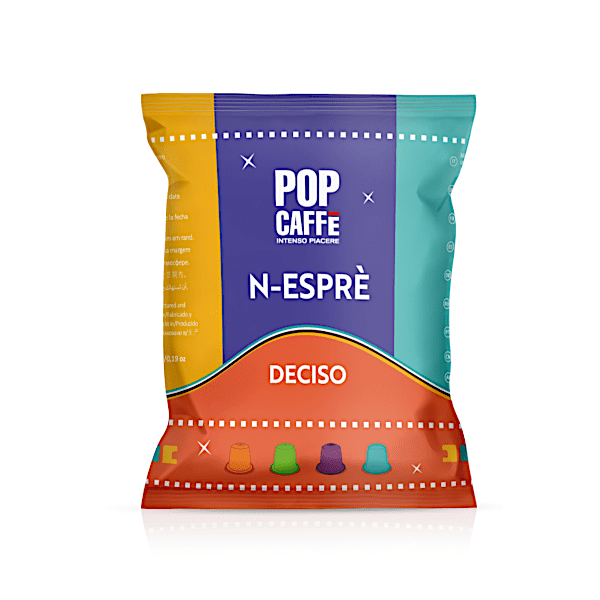 Capsule Pop Caffè Compatibili Nespresso - Naos Deciso