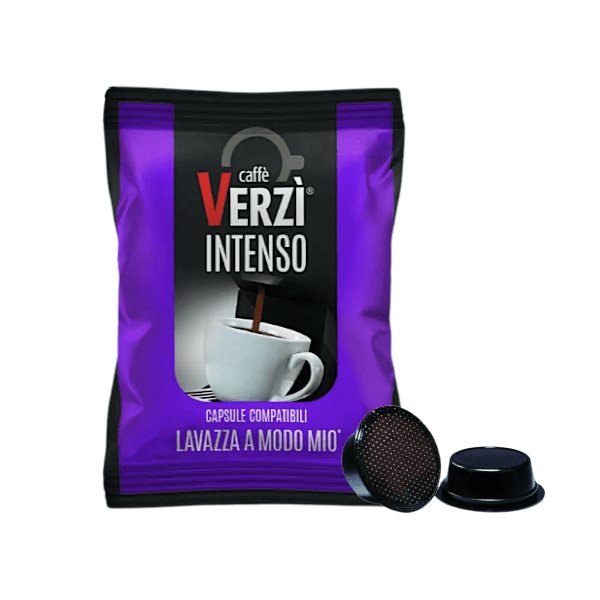 Capsule Compatibili A Modo Mio - Caffè Verzì - Miscela Intenso