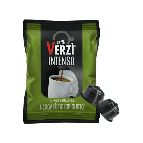Capsule Verzì Caffè Compatibili con Dolce Gusto - miscela Intenso