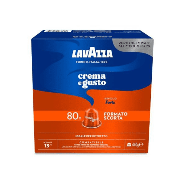 Capsule Lavazza Compatibili Nespresso Original - Crema e Gusto Forte
