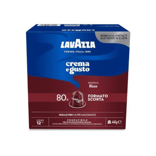 Capsule Lavazza Compatibili Nespresso Original - Crema e Gusto Ricco