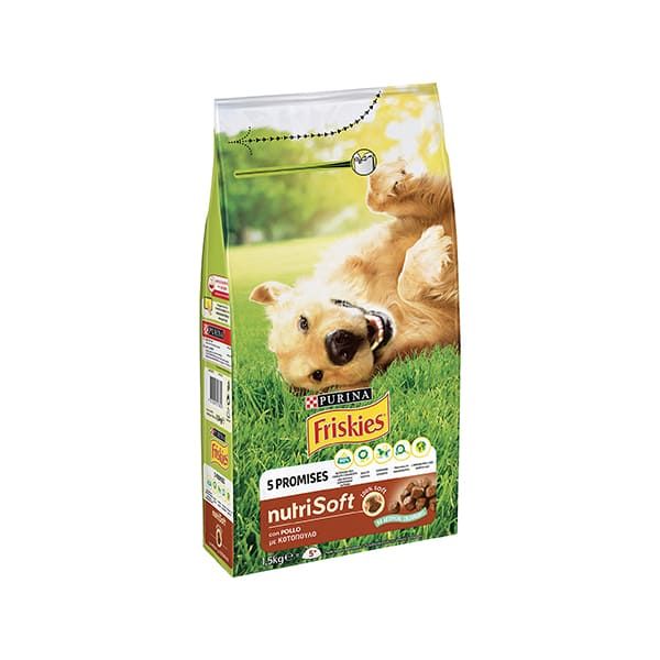 Friskies Crocchette Nutri Soft per Cane - con Pollo - 15 kg