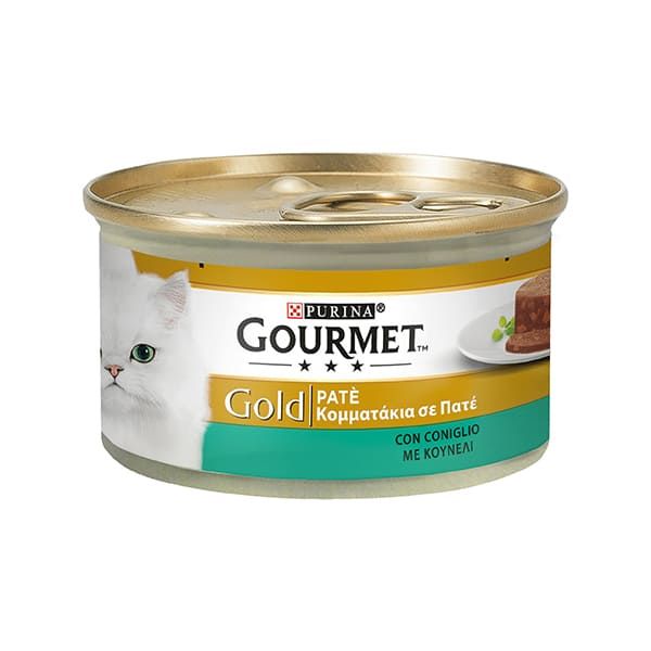Gourmet Gold Gatto - Pate con Coniglio 85 Gr