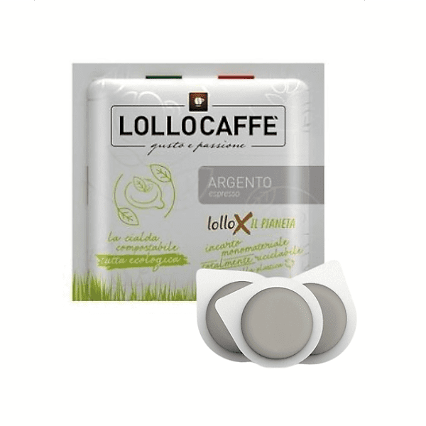 Cialde Caffe - Lollo Caffè - Miscela Argento - Formato (Cialde ese 44)