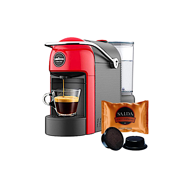 Lavazza Jolie - Macchina Caffè+50 Capsule Compatibili a Modo Mio - Saida