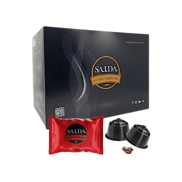 Capsule Saida Gusto Espresso Compatibili Dolce Gusto - Miscela Red Dek