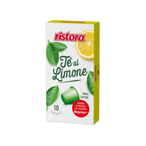 Te al Limone Ristora in capsule compatibili Nespresso - 10 pezzi