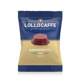 Capsule Lollo Caffè Compatibili con A Modo Mio, miscela Oro