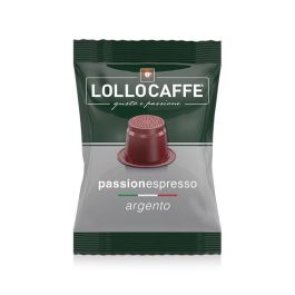 Capsule Lollo Caffè Compatibili con Nespresso, miscela Argento