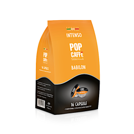 Capsule Pop Caffè Compatibili con Bialetti, Babilon Intenso