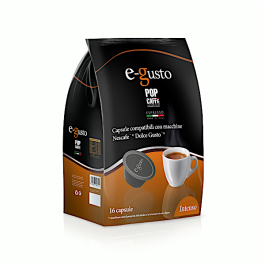 Capsule Pop Caffè Compatibili Dolce Gusto, E-Gusto Intenso
