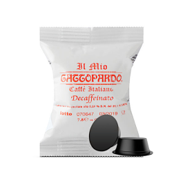 Capsule Gattopardo Compatibili Lavazza A Modo Mio, miscela Dek
