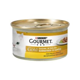 Gourmet Gold, Dadini in Salsa con Pollo e Fegato per Gatti, 85gr