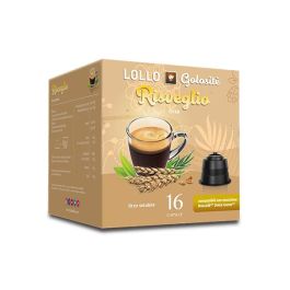 Orzo Solubile, Capsule compatibili con Nescafè Dolce Gusto, Lollo Caffè, 16 pezzi