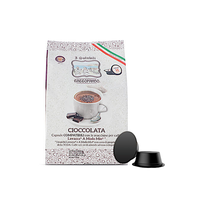 Cioccolata in Capsule Gattopardo Compatibili A Modo Mio